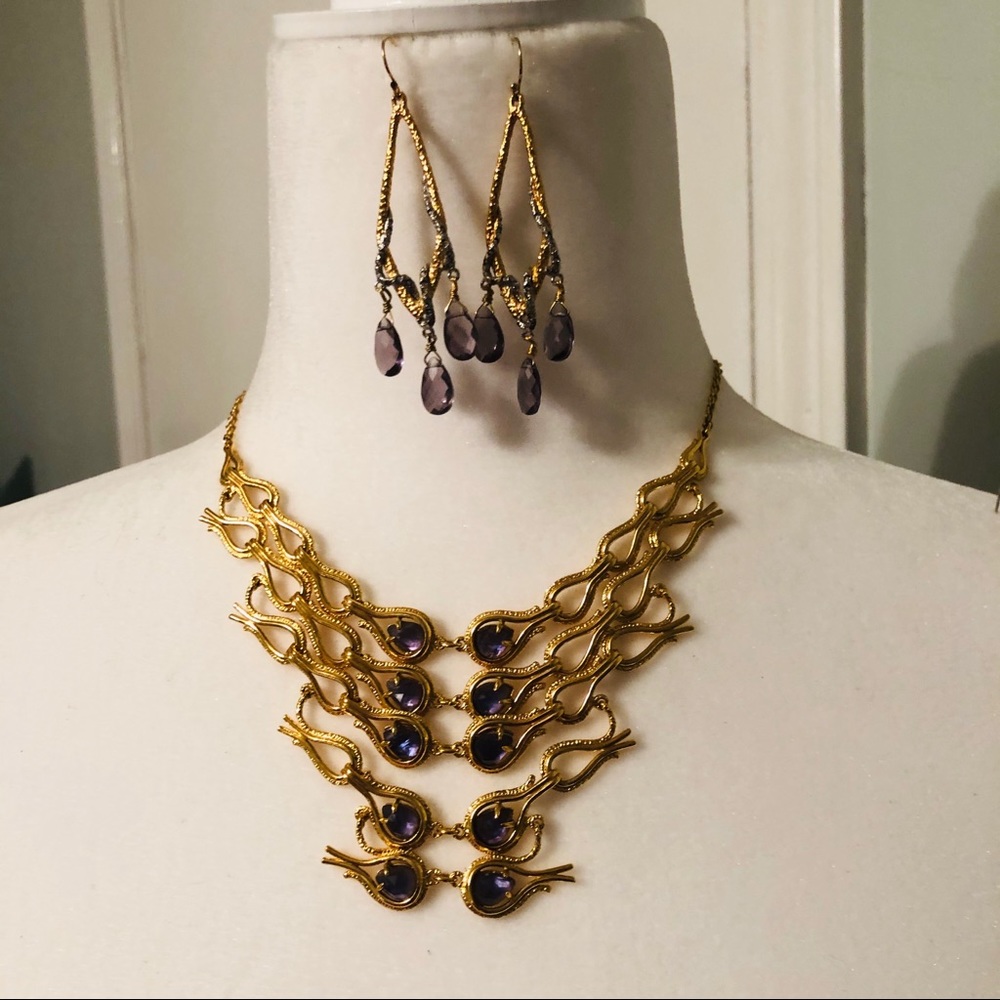 Alexis Bittar jewelry set